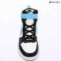 Vaikiški batai Nike Court Borough Mid 2 white/black/arctic green/football blue 8