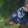 Turistinis dušas Naturehike NH17L101-D blue 5