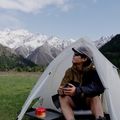 Žygio palapinė vienam asmeniui Naturehike Cloud Up 1 UL 15D moon rock grey 7