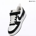 Vaikiški batai Nike Court Borough Low Recraft white/black 8