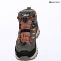 Vaikiški žygio batai CMP Rigel 2.0 Mid Waterproof grey/brick 9