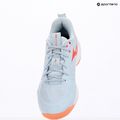 Moteriški tinklinio bateliai Mizuno Wave Momentum Pro blue finch/lava orange/flamingo coral 9