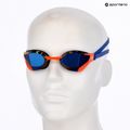 Akiniai plaukiojimui TYR Tracer-X RZR Mirrored blue/orange 6