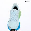 Moteriški bėgimo batai HOKA Challenger 8 Wide glimmering blue/tart apple 16
