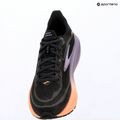 Moteriški bėgimo batai Brooks Ghost 18 black/mulled grape/peach 15
