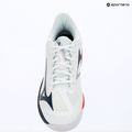 Vyriški teniso batai Mizuno Wave Exceed Court AC white/insignia blue/orange 14