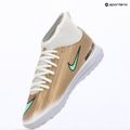 Vaikiški futbolo bateliai Nike Jr. Mercurial Superfly 11 Club "Kylian Mbappé" metallic gold/green glow 15