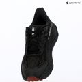 Moteriški bėgimo batai HOKA Challenger 8 GTX black/varsity burgundy 10