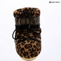 Moteriški sniego batai Moon Boot Icon Low Fleece Leopard cognac/cocoa 11