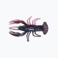 Relax Crawfish 2 Laminuotas guminis masalas 4 vnt. juoda-raudona blizgutė super raudona CRF2