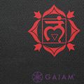 Kilimėlis jogai Gaiam Premium Black Chakra 6 mm black chakra 5