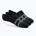 Kojinės Stance Basic No Show 3 poros black