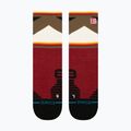 Bėgimo kojinės Stance Jimmy Chin Mid Wool Crew red 2