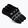 Stance Vital No Show kojinės 3 poros juoda