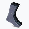 Stance Origin Crew kojinės 3 poros indigo