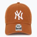Kepuraitė su snapeliu 47 Brand MLB New York Yankees CLEAN UP burnt orange 2