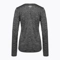 Moteriška "Under Armour Tech Crew Twist" treniruočių ilgomis rankovėmis juoda/metallic silver 5