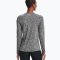 Moteriška "Under Armour Tech Crew Twist" treniruočių ilgomis rankovėmis juoda/metallic silver 2