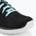 SKECHERS Graceful Get Connected moteriški treniruočių bateliai black/turquoise 7