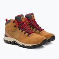 Columbia Newton Ridge Plus II Suede WP elk/mountain red vyriški trekingo batai 4