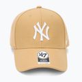 Kepuraitė su snapeliu 47 Brand MLB New York Yankees MVP light tan 2