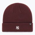 Žieminė kepurė 47 Brand MLB New York Yankees Centerfield dark maroon