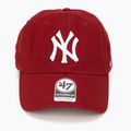 Kepuraitė su snapeliu 47 Brand MLB New York Yankees CLEAN UP razor red 4
