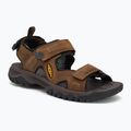 Vyriški sandalai KEEN Targhee III Open Toe bison/mulch