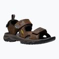 KEEN Targhee III Open Toe vyriški sandalai bison/mulch