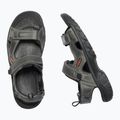 Keen Targhee III Open Toe vyriški trekingo sandalai pilkos spalvos 1022424 10