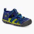 KEEN Seacamp II CNX blue depths/chartreuse vaikiški sandalai