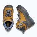 KEEN Redwood Mid jaunimo trekingo batai geltoni 1023886 10