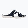 Moteriškos šlepetės Crocs Swiftwater Sandal navy/white 2