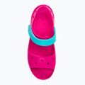 Crocs Crockband vaikiški sandalai candy pink/pool 6