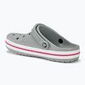 Šlepetės Crocs Bayaband Clog light grey/candy pink 3