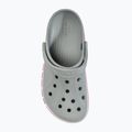 Šlepetės Crocs Bayaband Clog light grey/candy pink 6