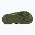 Šlepetės per pirštąCrocs Crocband Flip army green/white 5