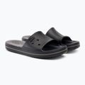 "Crocs Crocband III Slide black/graphite" šlepetės 4