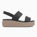 Moteriškos basutės  Crocs Brooklyn Low Wedge black/mushroom 2