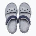 Vaikiški sandalai Crocs Crockband Kids Sandal light grey/navy 11