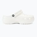Moteriškos šlepetės Crocs Classic Platform Clog white 3