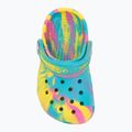 Vaikiškos šlepetės Crocs Classic Marbled Clog Toddler digital aqua/multi 6
