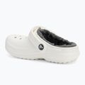 Vaikiškos šlepetės Crocs Classic Lined Clog Kids white/grey 4