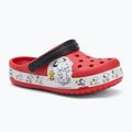 Vaikiškos šlepetės Crocs Fun Lab Snoopy Woodstock Clog Kids flame