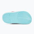 Vaikiškos šlepetės Crocs Crocband Clog ice blue/white 6