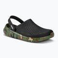 Šlepetės Crocs LiteRide Printed Camo Clog black/multi