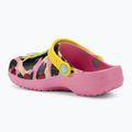 Vaikiškos šlepetės Crocs Ron English Party Animals Classic Clog Kids pink lemonade/multi 5