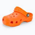 Vaikiškos šlepetės Crocs Classic Clog T orange zing 8