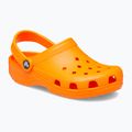 Vaikiškos šlepetės Crocs Classic Clog T orange zing 9