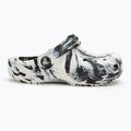 Vaikiškos šlepetės Crocs Classic Marbled Clog Kids black/white 3